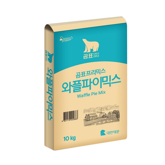 곰표 와플파이믹스, 10kg, 1개입 대표 이미지 - 파이 추천