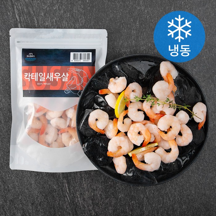 엠수산 칵테일새우 대 (냉동), 200g (21~27 마리), 1개 대표 이미지 - 새우살 추천