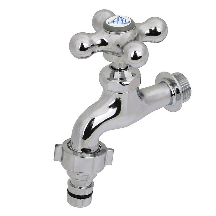 십자 커플링 냉수 수도꼭지