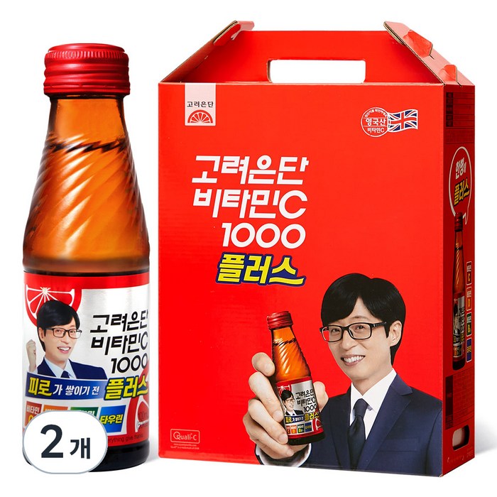 고려은단 비타민C 1000 플러스, 100ml, 40개 대표 이미지 - 비타민 음료 추천