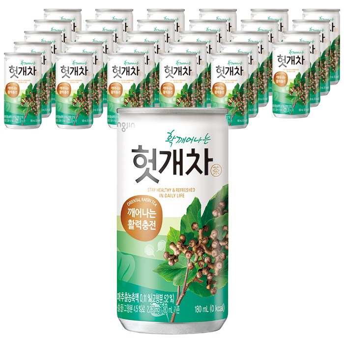 웅진 헛개차, 180ml, 30개 대표 이미지 - 헛개차 추천