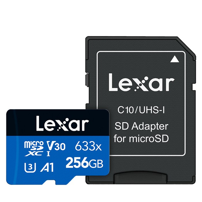 렉사 하이퍼포먼스 microSDXC 메모리카드 CLASS10, 256GB 대표 이미지 - 마이크로 SD카드 추천