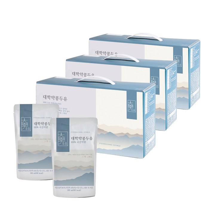 대학약콩두유, 190ml, 60개 대표 이미지 - 서울대 추천