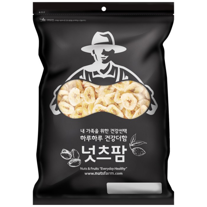 넛츠팜 바나나칩, 400g, 1개 대표 이미지 - 말린 과일 추천