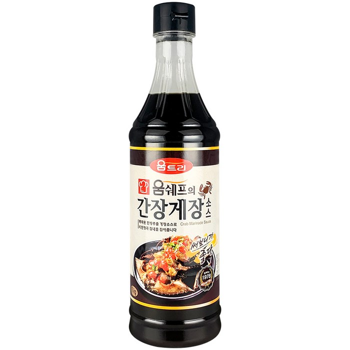 움트리 움쉐프의 간장게장소스, 1kg, 1개 대표 이미지 - 간장 연어 추천