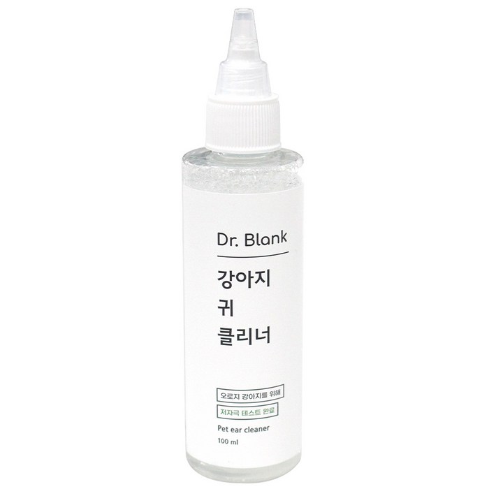 닥터블랭크 강아지 귀 클리너, 100ml, 1개 대표 이미지 - 강아지 귀세정제 추천