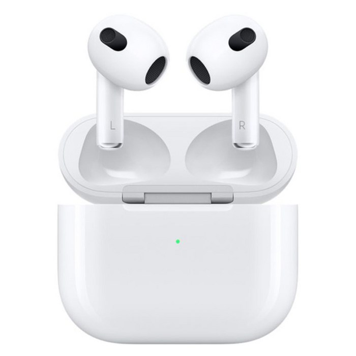 Apple 2022 에어팟 3세대 유선 충전 블루투스 이어폰, 화이트, MPNY3KH/A 대표 이미지 - 에어팟 짭 추천