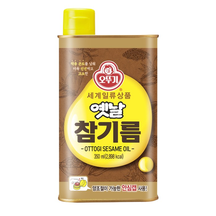 오뚜기 옛 날 참기름, 350ml, 1개 대표 이미지 - 참기름 추천