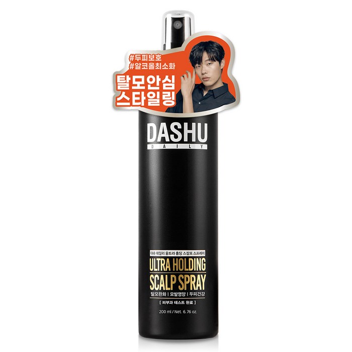 다슈 울트라 홀딩 스칼프 탈모증상완화 헤어스프레이, 200ml, 1개 대표 이미지 - 헤어 스프레이 추천