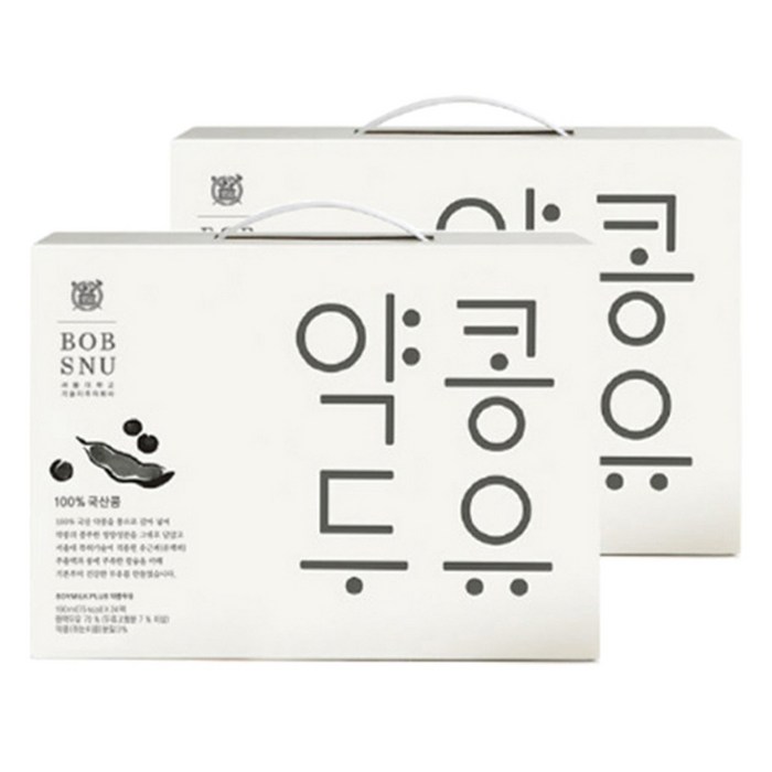 서울대밥스누 오리지널 약콩두유, 190ml, 48개 대표 이미지 - 약콩두유 추천