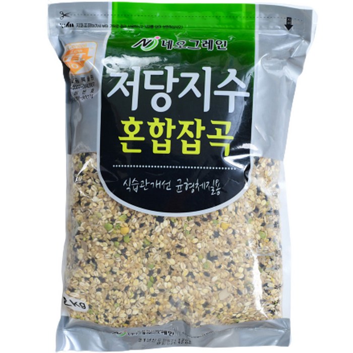 네오그레인 저당지수 혼합잡곡 식습관개선 균형체질용, 2kg, 1개 대표 이미지 - 잡곡 추천