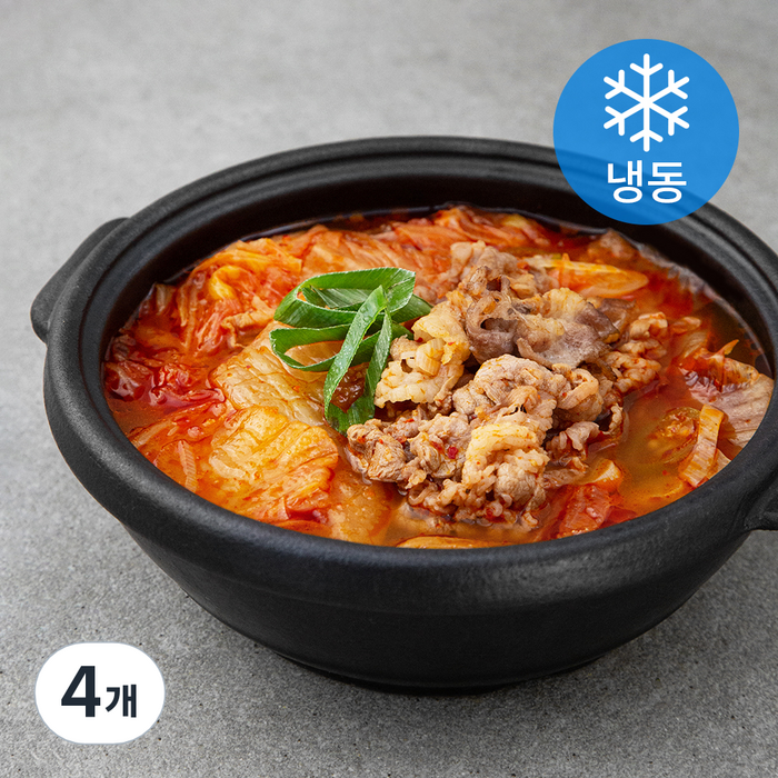 푸딩팩토리 우삼겹 김치찌개 (냉동), 185g, 4개 대표 이미지 - 우삼겹 요리 추천