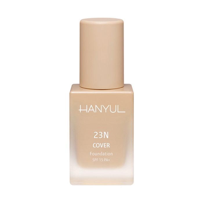 한율 커버 파운데이션 30ml, 23N 차분한 베이지, 1개 대표 이미지 - 리퀴드 파운데이션 추천