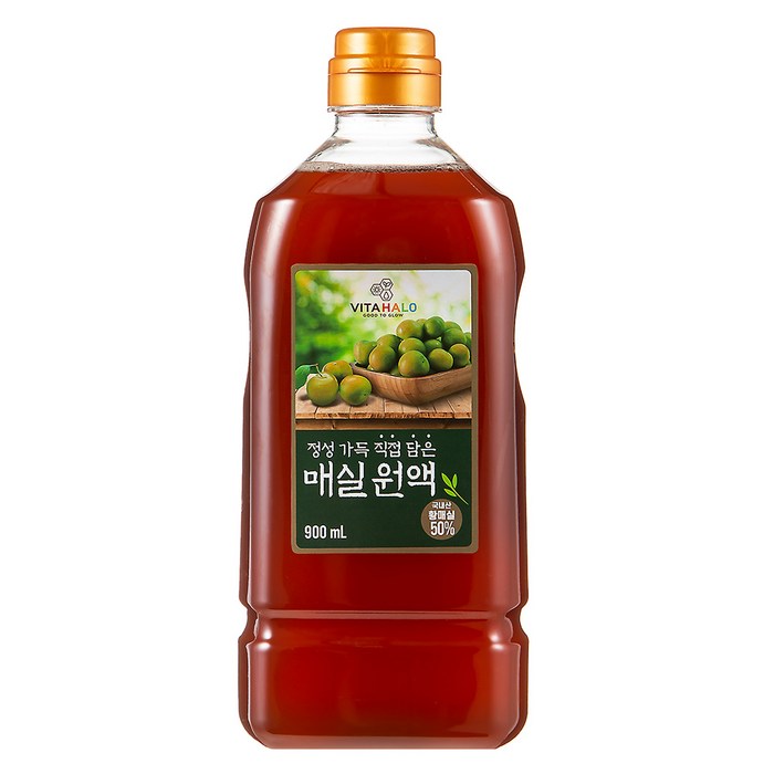 비타할로 매실원액, 900ml, 1개 대표 이미지 - 매실 원액 추천