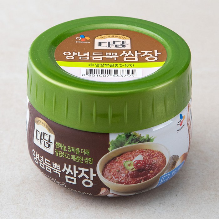 다담 양념듬뿍 쌈장, 570g, 1개 대표 이미지 - 쌈장 추천
