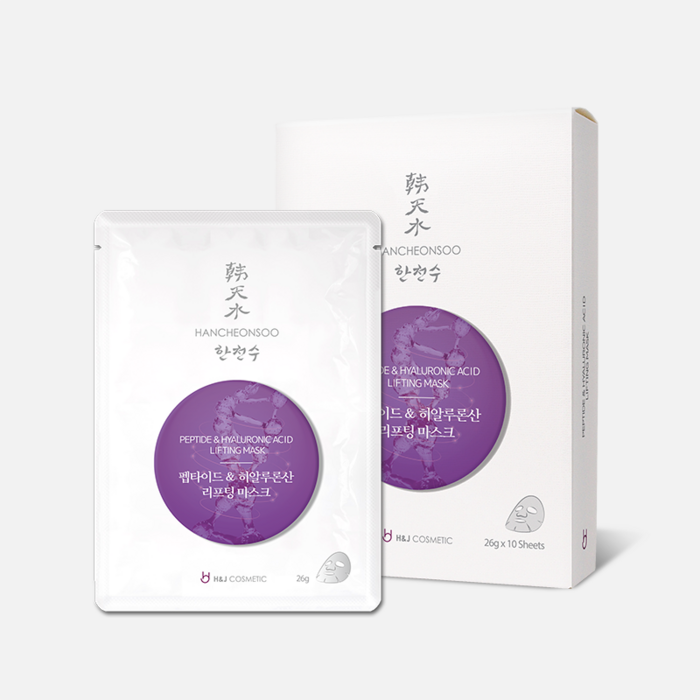 한천수 펩타이드 앤 히알루론산 리프팅 마스크팩, 1개입, 11개 대표 이미지 - 리프팅 마스크 추천