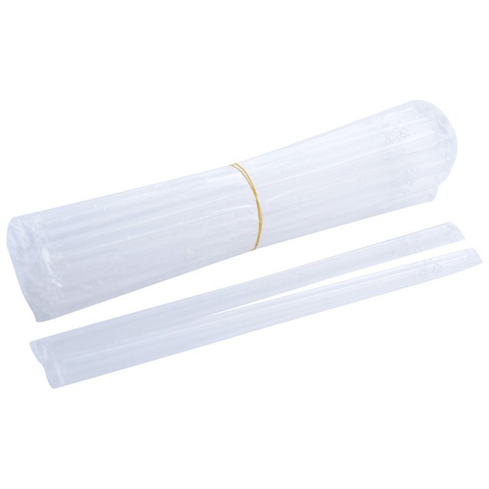 개별포장 롱일자 일반 빨대 투명 7Ø x 25 cm, 500개입, 1개 대표 이미지 - 스트로우 추천