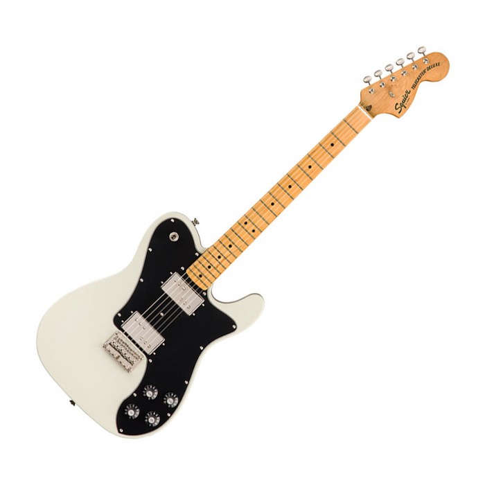 스콰이어 Classic Vibe 70s Telecaster DLX MN 일렉기타, 037-4060-505, OLYMPIC WHITE 대표 이미지 - 스콰이어 클래식 바이브 추천