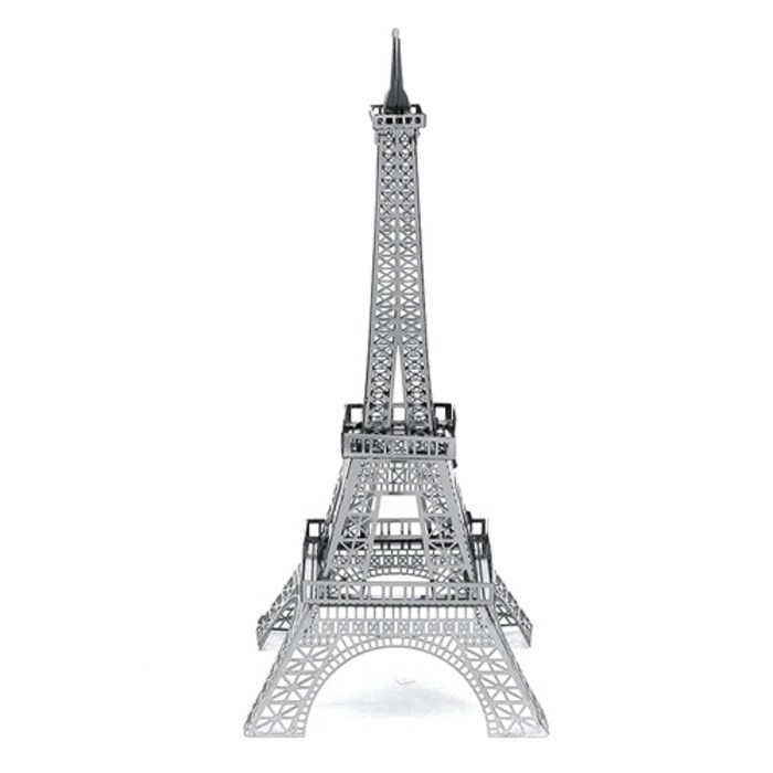 알꿀밤 파리 에펠탑 3D 입체퍼즐, 실버, 1팩 대표 이미지 - 에펠탑 추천