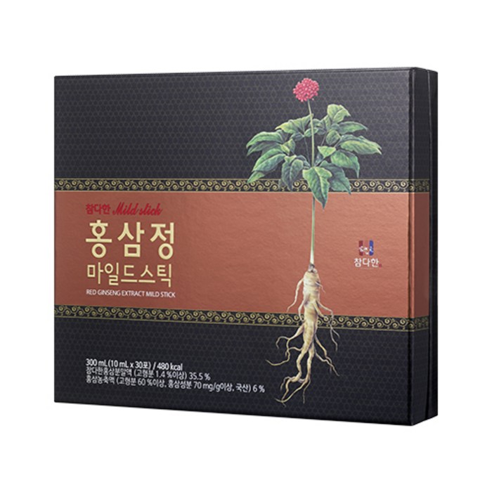 참다한 홍삼정 마일드 진액스틱 30p, 300ml, 1개 대표 이미지