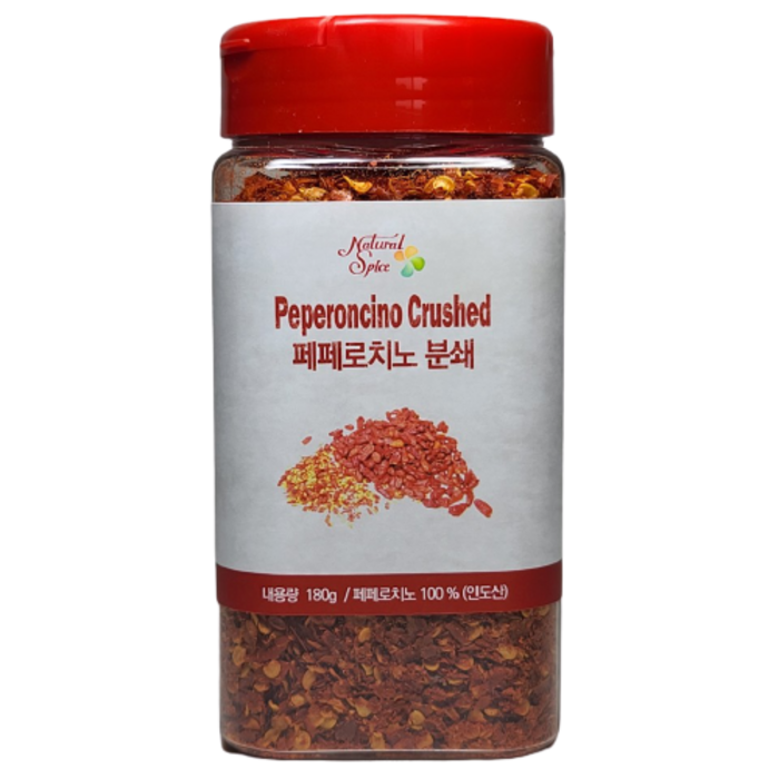 내츄럴스파이스 페페로치노 분쇄, 180g, 1개 대표 이미지 - 향신료 추천