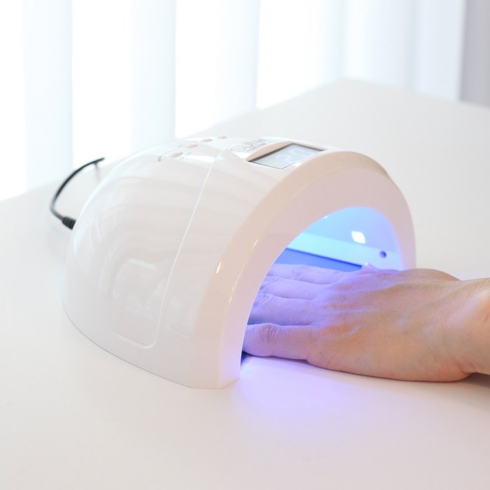 이세상 LED UV 네일 램프 48W, 혼합색상, 1개 대표 이미지 - 젤 램프 추천