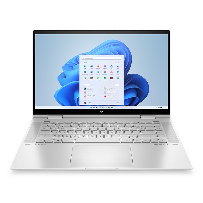 HP 2022 엔비 x360 15 + 펜, Natural Silver Aluminum(노트북), 파이크 실버(펜), HP ENVY X360 2-in-1 Laptop 15-ew0025TX, 512GB, 코어i7, 16GB, WIN11 Home 대표 이미지 - 360도 노트북 추천