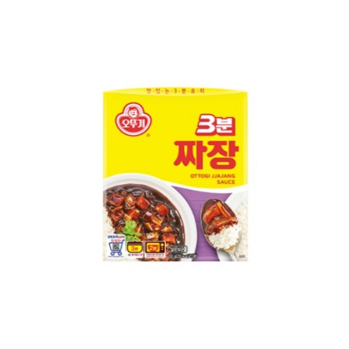 오뚜기 3분 짜장, 200g, 6개 대표 이미지 - 자취요리 추천