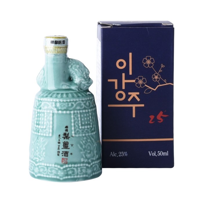 술픽 전주이강주 미니어쳐 에밀레종 25도 50ml 케이스 조정형 명인 리큐르, 1개 대표 이미지 - 전주 이강주 추천