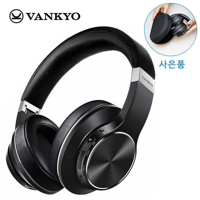 VANKYO C751 ANC 노이즈 캔슬링 블루투스 헤드폰, 블랙 대표 이미지 - 노이즈 캔슬링 헤드폰 추천