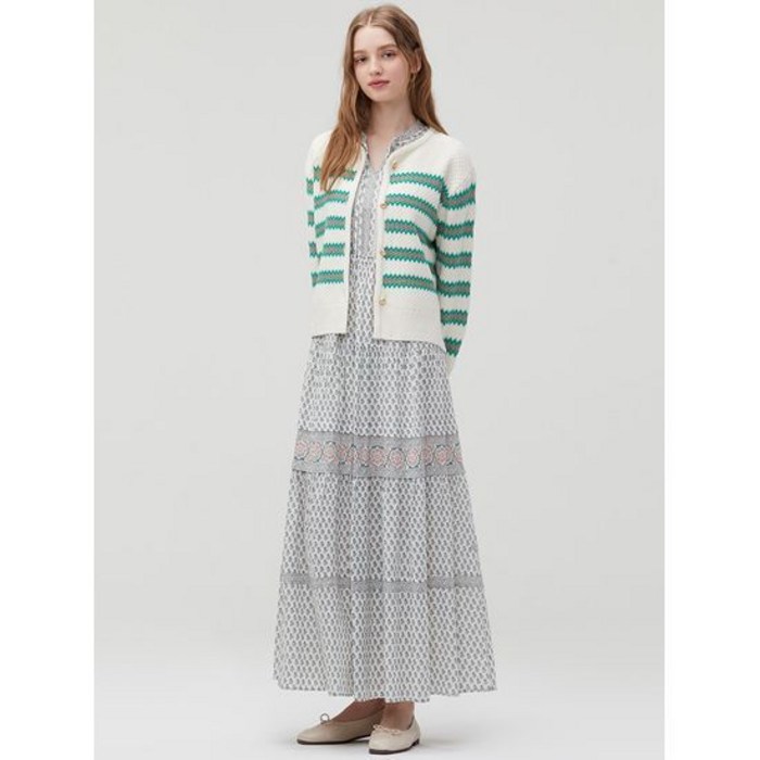 써스데이아일랜드바스켓 단가라 가디건T232MCD301W 1945710