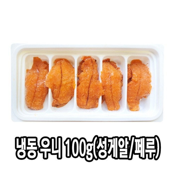 다인 냉동 우니 100g (페루) 성게알 젓갈 미역국 죽 [3811-0]냉동우니100g 성게알 대표 이미지 - 우니 성게알 추천