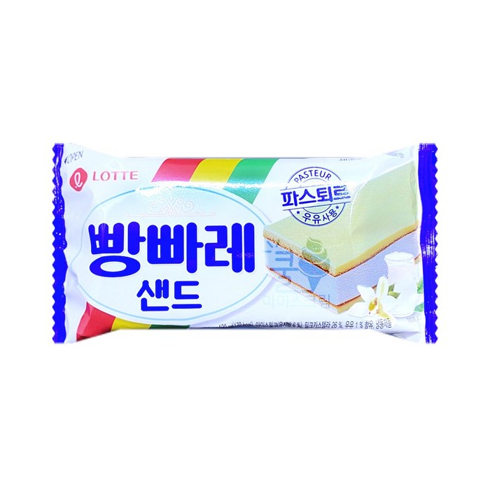 아이스크림할인 롯데푸드 빵빠레 샌드 1박스 24개입, 24개, 150ml 대표 이미지 - 빵 아이스크림 추천