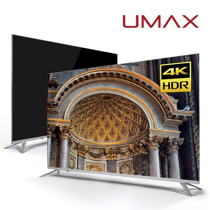 유맥스 4K UHD LED TV, 166cm(65인치), UHD65L, 스탠드형, 방문설치 대표 이미지 - 30평 TV 추천