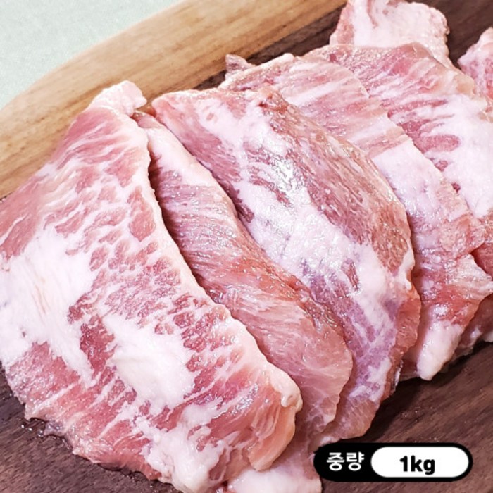 이베리코 모듬구이 (꽃목살1kg 항정살1kg 갈비살1kg 듀록삼겹살2kg), 이베리코 항정살(1kg) 대표 이미지 - 이베리코 돼지고기 추천