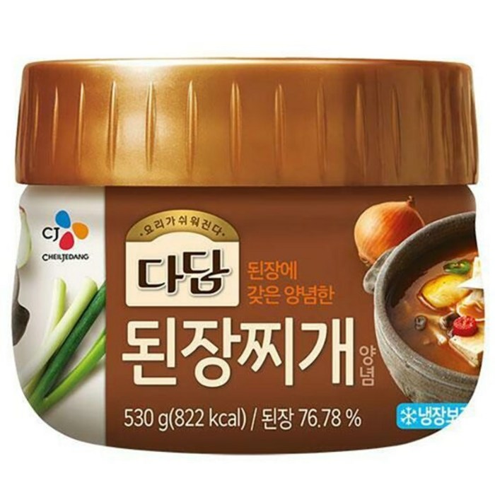 다담 된장찌개양념, 3개, 530g 대표 이미지 - 고기집 된장찌개 추천