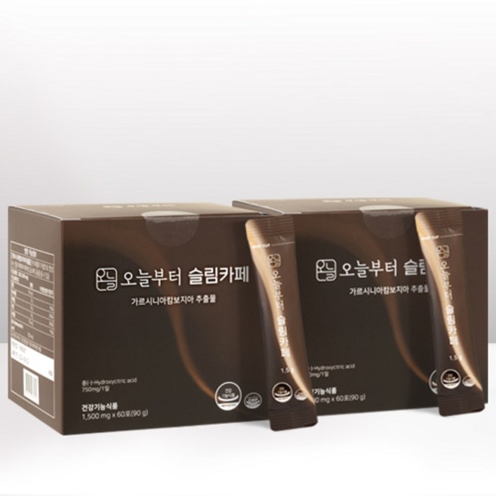 오늘부터 슬림카페 90g, 2개 대표 이미지 - 다이어트 약 추천