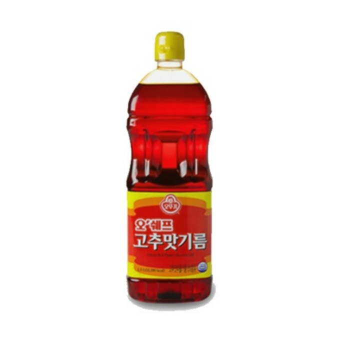 오쉐프 고추맛기름, 1.5L, 1개 대표 이미지 - 고추기름 추천