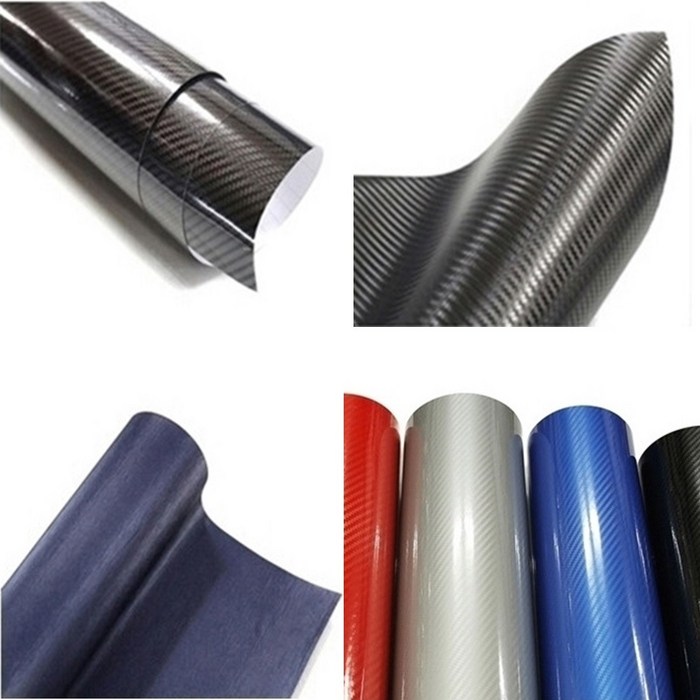 제로몰 카본시트지 3D 4D 5D 6D 자동차 랩핑시트지 카본지 다용도, 3D카본시트지, 150cm-10cm, 화이트 투명 대표 이미지 - 카본 시트지 추천