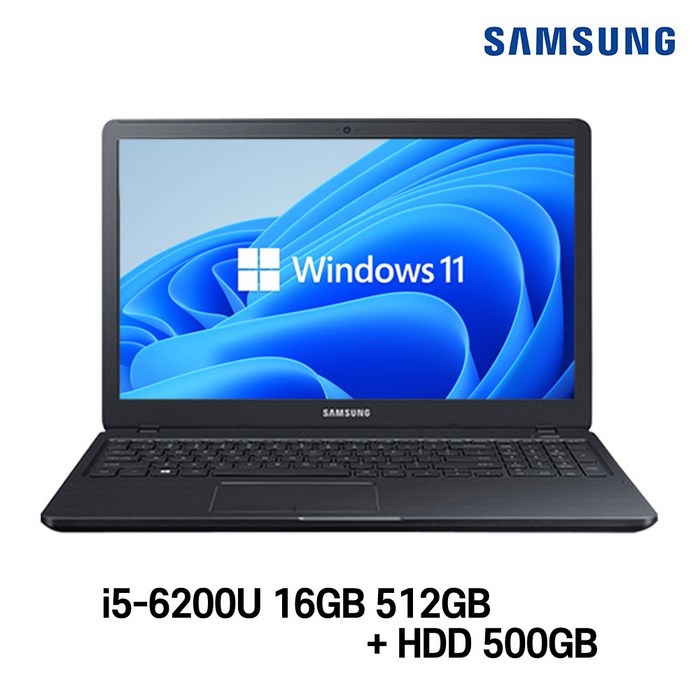 삼성전자 중고노트북 삼성노트북 NT501R5A 상태좋은 최강 중고노트북, WIN11 Pro, 16GB, 512GB, 코어i5 6200U, BLACK 대표 이미지 - 360도 노트북 추천