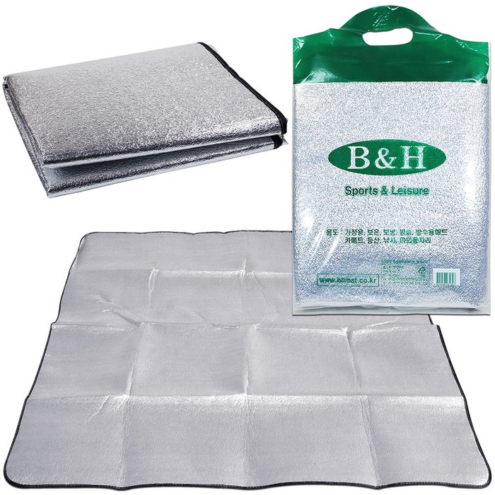 국산 BH 은박돗자리+고급 보관용 가방(150cmx130cm), 국산 BH 은박돗자리 + 비닐 보관용 가방 대표 이미지 - 돗자리 추천