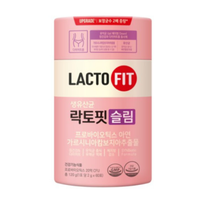 [ 리뉴얼 종근당 건강 락토핏 생 유산균 슬림 ] 전인화 홈쇼핑 광고 다이어트 프로 프리 신 바이오 틱스 스틱 스틱스 가르시니아 가르니시아 캄보지아 유익균 랏토핏 유사균 유상균, 360포 (6개월) - 6통, 6개 대표 이미지 - 가르니시아 유산균 추천