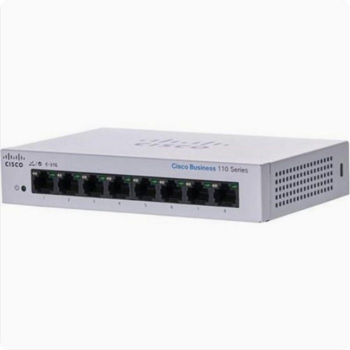 CISCO CBS110-8T 기가비트 8포트 스위칭 허브 SG95D-08 후속모델 소호형 더미 허브 사무실 오피스 PC방 학원 관공서 스위치 허브 대표 이미지 - 스위칭허브 추천