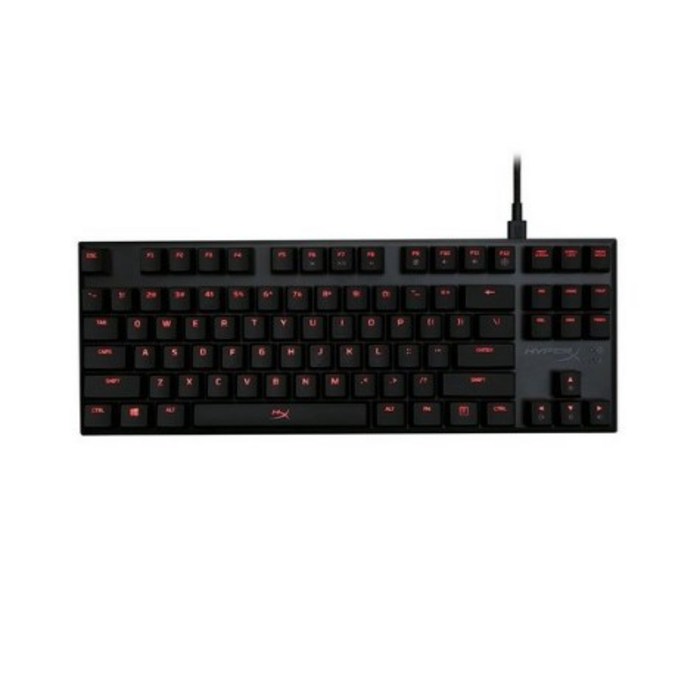 하이퍼엑스 Alloy FPS PRO 게이밍 키보드 적축, HX-KB4RD1-US/R1, 혼합 색상 대표 이미지 - 하이퍼엑스 키보드 추천