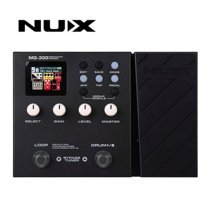 Nux MG-300 / MG300 컴팩트 IR 멀티이펙터 (어댑터포함), *, *, * 대표 이미지 - 멀티 이펙터 추천