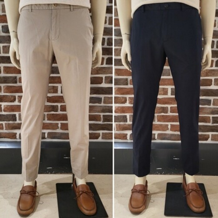 [AK PLAZA] [올젠] 남성 면스판 치노 팬츠 ZOD5PP1301 8종택1 대표 이미지 - 치노팬츠 추천