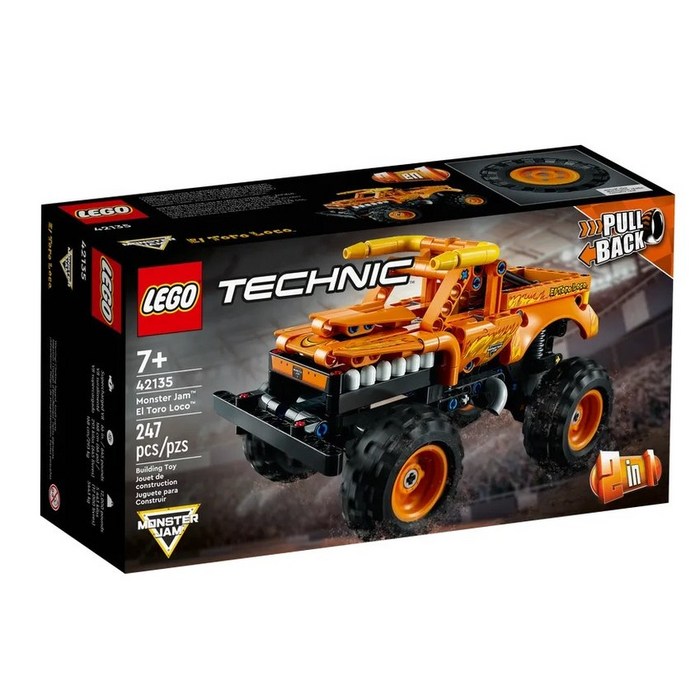 레고 테크닉 42135 Monster Jam El Toro Loco, 혼합색상 대표 이미지 - 레고 테크닉 추천