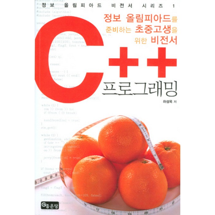 C++ 프로그래밍:정보 올림피아드를 준비하는 초중고생을 위한 비전서, 좋은땅 대표 이미지 - C++ 책 추천