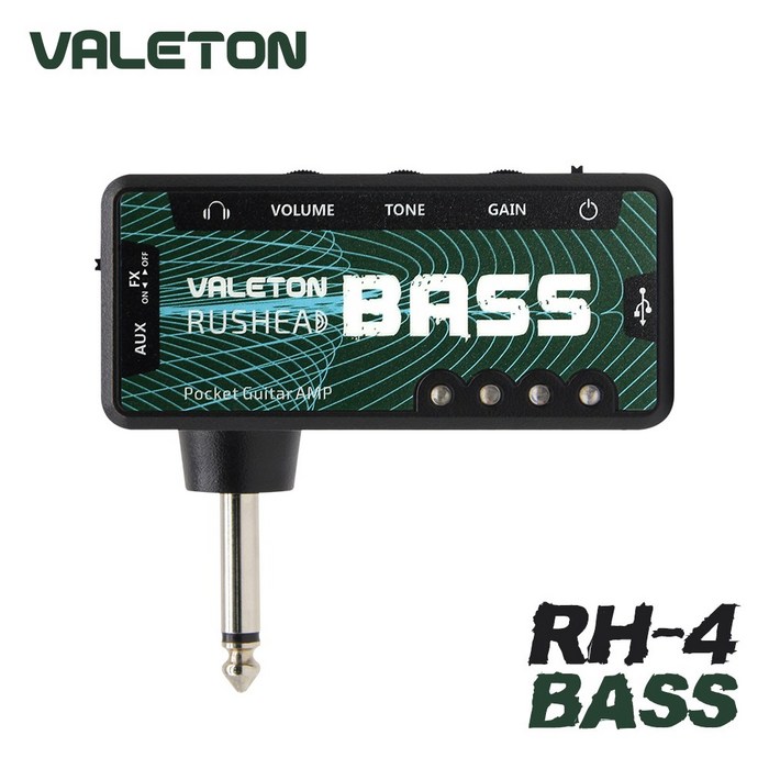 VALETON Rushead Bass RH-4 헤드폰 포켓 미니 앰프, *, * 대표 이미지 - 베이스 입문 추천