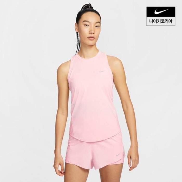 매장정품 나이키 NIKE 스위프트 여성 드라이 핏 러닝 탱크 탑 HQ0621-607 1214578